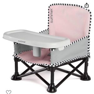 Summer infant pop n sit seat- pink